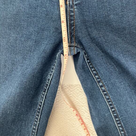 We the free Free People Palo Alto Boot Cut Button Fly Jeans Boho Western Size 28 - Picture 8 of 9